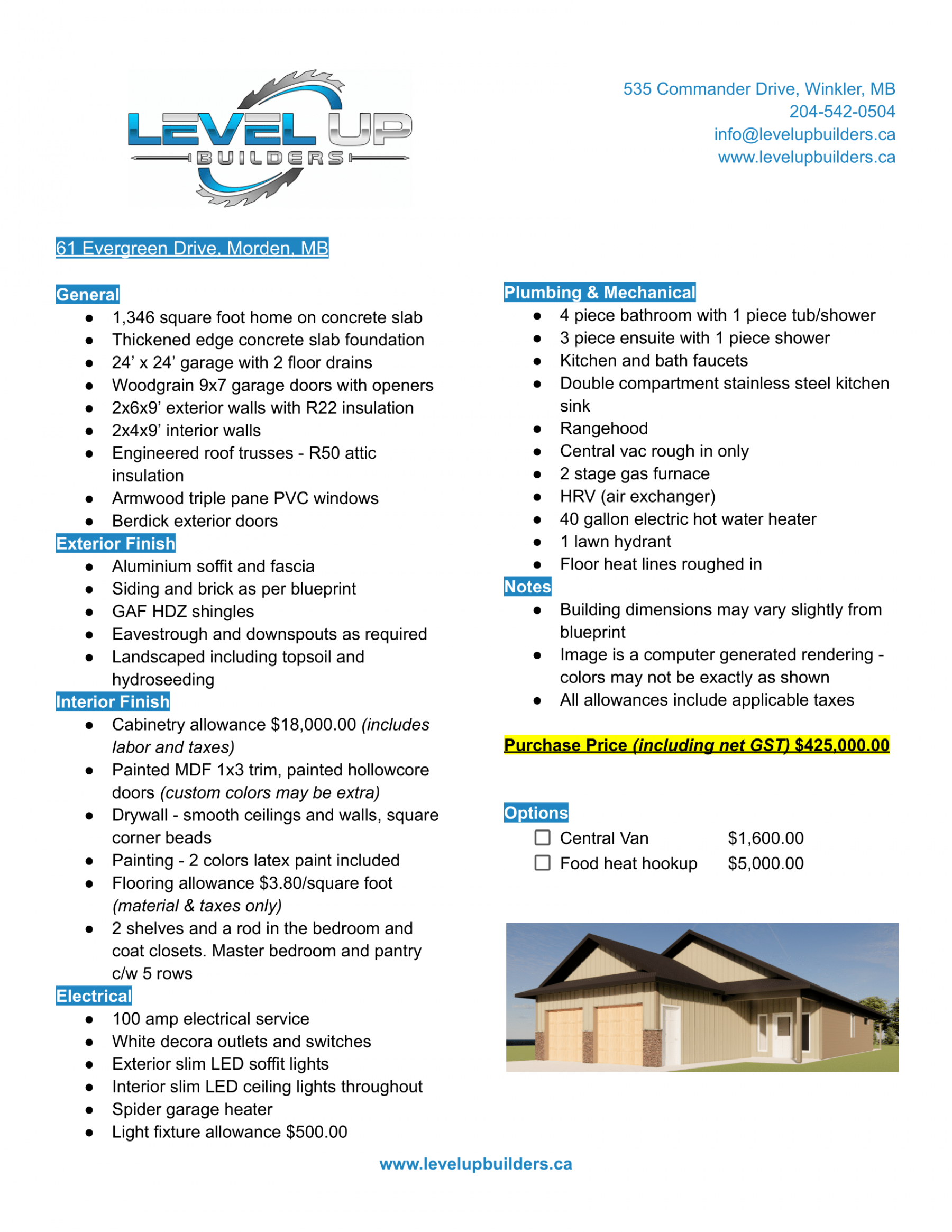 61 Evergreen Drive, Morden, 2 Bedrooms Bedrooms, ,2 BathroomsBathrooms,House,For Sale,Evergreen Drive,1003